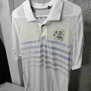 Jeans by Buffalo Short Sleeve Polo Shirt See Through Men's Size L